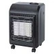 Θερμάστρα υγραερίου TG MINI 4.2KW σε μαύρο χρώμα με ορειχάλκινη βαλβίδα αερίου αυτόματη ανάφλεξη και ροδάκια Θερμάστρα υγραερίου TG MINI 4.2KW σε μαύρο χρώμα με ορειχάλκινη βαλβίδα αερίου αυτόματη ανάφλεξη και ροδάκια