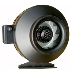 Βιομηχανικός εξαεριστήρας αεραγωγών VOC-C 125 80W 405m³/h 2500rpm 66dB κυκλικής διατομής