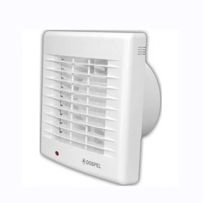 Εξαεριστήρας μπάνιου POLO Φ100 15W με αυτόματες περσίδες 230V 40dB