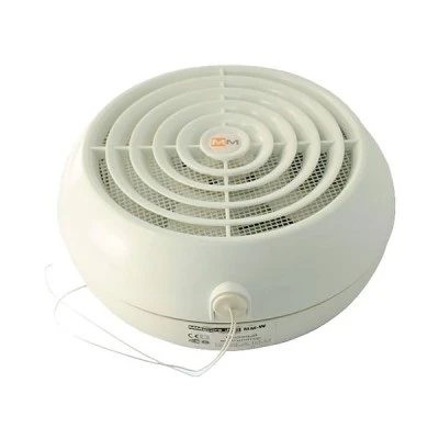 Εξαεριστήρας τζαμιού λευκός Bahcivan MMW-T-HCS 46W 230m³/h Φ195 με αισθητήρα υγρασίας
