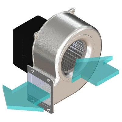 Βεντιλατέρ τύπου σαλίγκαρος Trial VC10 82W 190m³/h φυγοκεντρικός μονής αναρρόφησης