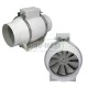 Βιομηχανικός εξαεριστήρας αεραγωγών TURBO Φ100 43W 230V 2500rpm 180m³/h 48dB ενδιάμεσος