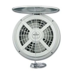Εξαεριστήρας οικιακός τζαμιού Ø264mm 32W 230V 266m³/h με χειροκίνητο καπάκι ALIBERTI A600
