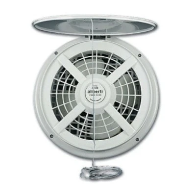Εξαεριστήρας οικιακός τζαμιού Ø264mm 32W 230V 266m³/h με χειροκίνητο καπάκι ALIBERTI A600