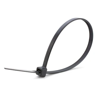 Δεματικά καλωδίων νέας γενιάς 2.6x105mm Γερμανίας Q-tie συσκευασία 200 τμχ. σε μαύρο χρώμα