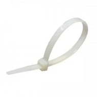 Δεματικά καλωδίων SapiSelco 4.5x280mm Ιταλίας συσκευασία 100 τμχ. σε λευκό χρώμα