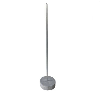Βάση μπετού με υποδοχή Φ330x100mm για ακίδες Φ16 Βάση μπετού με υποδοχή Φ330x100mm για ακίδες Φ16
