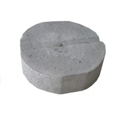 Βάση μπετού με υποδοχή Φ330x100mm για ακίδες Φ16