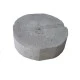 Βάση μπετού με υποδοχή Φ330x100mm για ακίδες Φ16 Βάση μπετού με υποδοχή Φ330x100mm για ακίδες Φ16