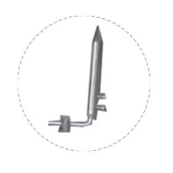 Ακίδα αλεξικέραυνων τύπου Franklin Φ21xL200mm από επικασσιτερωμένο ορείχαλκο