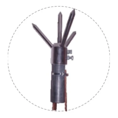 Ακίδα αλεξικέραυνων τύπου Franklin Φ56xL200mm από επικασσιτερωμένο ορείχαλκο