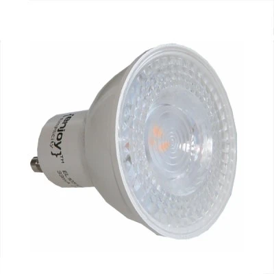 Λάμπα led GU10 Φ50mm 2.4W 230V 4000k ενδιάμεσο φως 240 lumen δέσμης 110° 15000h