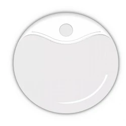 LED φωτιστικό νυκτός 0.3W θερμό λευκό φως 3000k 8lm με φωτοκύτταρο μη στεγανό IP20