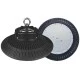 Καμπάνα LED UFO Highbay κρεμαστή 200W 230V ψυχρό λευκό φως 6500k 18000lm δέσμης 90° στεγανή IP65