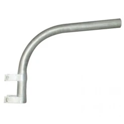 Επίτοιχος καμπυλωτός βραχίονας 650xh650xΦ60mm γαλβανισμένος για φωτιστικά δρόμου Επίτοιχος καμπυλωτός βραχίονας 650xh650xΦ60mm γαλβανισμένος για φωτιστικά δρόμου