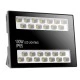 Προβολέας led flood 100W 220V AC 6500k ψυχρό λευκό φως 10000lm με ανακλαστήρα στεγανός IP65