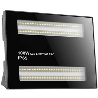 Προβολέας led flood 100W 220V AC 6500k ψυχρό λευκό φως 9500lm στεγανός IP65 25.000h