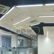 Φωτιστικό LED σκαφάκι T5 230V 120cm για δύο λάμπες τύπου φθορίου με τροφοδοσία στα 2 άκρα