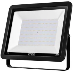 Προβολέας Slim SMD Led 200W ψυχρό λευκό φως 6500k 16000lm στεγανός IP65 εξωτερικού χώρου
