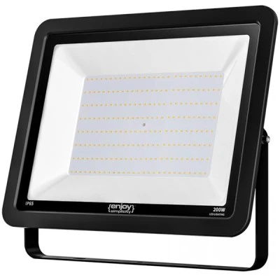 Προβολέας Slim SMD Led 200W ενδιάμεσο λευκό φως 4000k 16000lm στεγανός IP65 εξωτερικού χώρου Προβολέας Slim SMD Led 200W ενδιάμεσο λευκό φως 4000k 16000lm στεγανός IP65 εξωτερικού χώρου