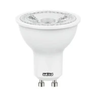 Λάμπα led GU10 Ø50mm 3.5W 230V 2700k θερμό λευκό φως 250 lumen δέσμης 38° 15000h