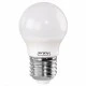 Λάμπα led σφαιρική Ø45 E27 3W 230V 6500k ψυχρό λευκό φως δέσμης 180° 290 lumen 15000h