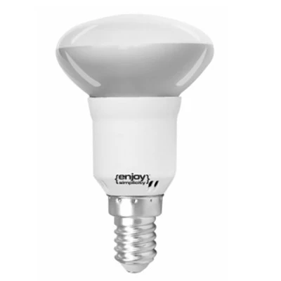 Λάμπα led R50 E14 4W 230V 3000k θερμό λευκό φως 470 lumen 15000h τύπου καθρέπτου