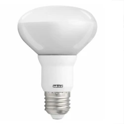Λάμπα led R80 E27 7.3W 230V 3000k θερμό λευκό φως 800 lumen 15000h τύπου καθρέπτου