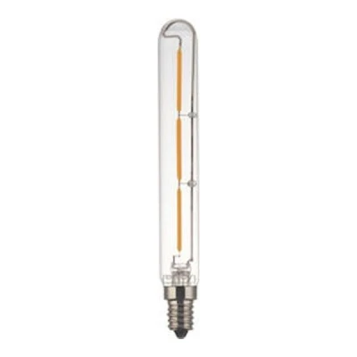Λάμπα led filament T20-3 σωλήνας Ε14 2W 230V 2700k θερμό λευκό φως