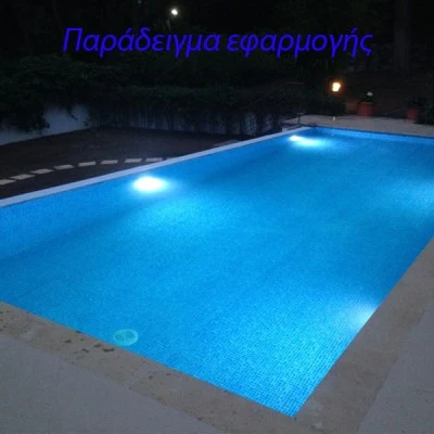 Λάμπα LED PAR56 G53 πισίνας 20W 3000k θερμό λευκό φως 1700lm δέσμης 120° στεγανή IP68