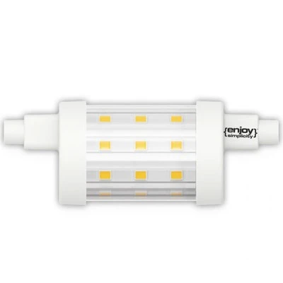 Λάμπα led για προβολείς ιωδίνης R7s 6.5W θερμό λευκό φως 2700k 806lm δέσμης 330° 15.000h