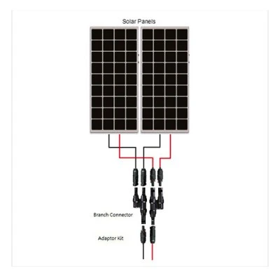 Διακλαδωτήρας σύνδεσης φωτοβολταϊκών PV-AZS-4 αρσενικό MC-4 μέγιστο ρεύμα 30Α