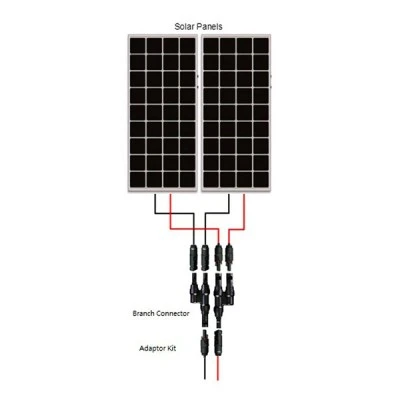 Διακλαδωτήρας σύνδεσης φωτοβολταϊκών PV-AZB-4 θηλυκό τύπου MC-4 30Α
