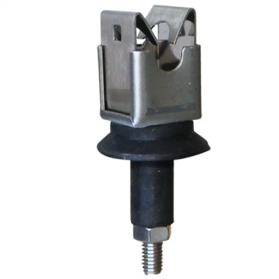 Aνοξείδωτο στήριγμα Φ8-10mm ELFIX™ SFINA™ με ελαστική βάση & ανοξείδωτη βίδα και παξιμάδι για κεραμύδια, μεταλλικές σκεπές, οροφές, τοίχους