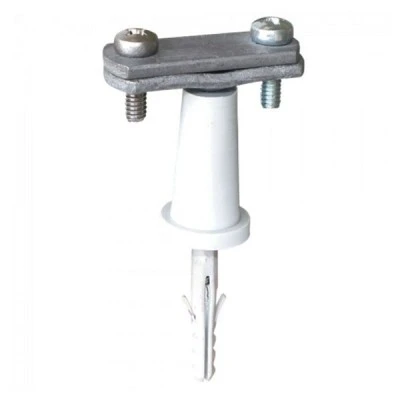 Στήριγμα ταινίας max 30x4mm St/tZn με μακρύ αποστάτη Στήριγμα ταινίας max 30x4mm St/tZn με μακρύ αποστάτη