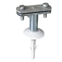 Στήριγμα ταινιών St/tzn max30x4 με PA πλαστική Ø36 ροδέλα