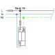 Απαγωγός κρουστικών υπερτάσεων Hakel® HSA-275/1+1 M  SPD T2+T3