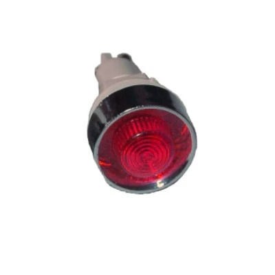Ενδεικτικό βιδωτό κόκκινο Φ12mm 230V με κλέμμα & ροδέλα Ενδεικτικό βιδωτό κόκκινο Φ12mm 230V με κλέμμα & ροδέλα