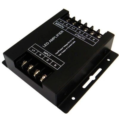 Ενισχυτής σήματος AMF2 12V DC- 24V DC για ταινίες Led RGB