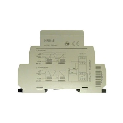 Επιτηρητής στάθμης ELKO HRH-5 1 module 16A τάση 24/230VAC επιτήρηση άνω-κάτω στάθμης