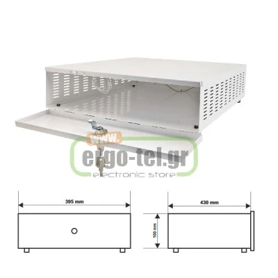 Μεταλλικό ερμάριο SMALL PLUS PULSAR AWO447 οριζόντιας τοποθέτησης με κλειδί και tamper Μεταλλικό ερμάριο SMALL PLUS PULSAR AWO447 οριζόντιας τοποθέτησης με κλειδί και tamper