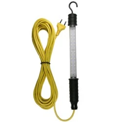 Μπαλαντέζα-λάμπα συνεργείου LED 3W 250V με καλώδιο 2x0,75mm² 10m και περιστρεφόμενο γάντζο