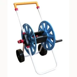 Πλαστικό καρούλι με τροχούς και λάστιχο 1/2 inch 33m