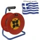 Μπαλαντέζα κενή μεταλλική χωρίς καλώδιο με 4 πρίζες σούκο, λυχνία και πώμα ασφαλείας Μπαλαντέζα κενή μεταλλική χωρίς καλώδιο με 4 πρίζες σούκο, λυχνία και πώμα ασφαλείας
