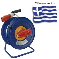 Μπαλαντέζα καρούλι με πρίζα CEE και καλώδιο 33μ 4x2,5mm επαγγελματικής χρήσης