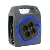 Μπαλαντέζα κλειστού τύπου με καλώδιο 15μ 3x1,5mm² και 4 πρίζες σούκο 250V -16A
