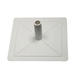 Καπάκι τετράγωνο 7.5x7.5cm κατάλληλο για ηλεκτρολογικές εγκαταστάσεις