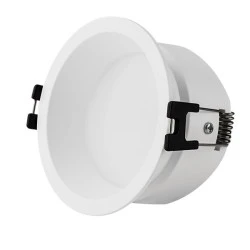 Σποτ χωνευτό σταθερό GU10 Φ82x47 IP65 Λευκό Πλαστικό με Ντουί
