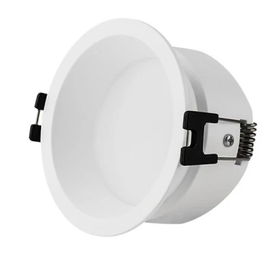 Σποτ χωνευτό σταθερό GU10 Φ82x47 IP65 Λευκό Πλαστικό με Ντουί