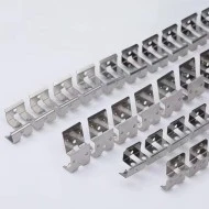 Προφίλ εύκαμπτο flex μεταλλικό 2000x8mm για ταινία led